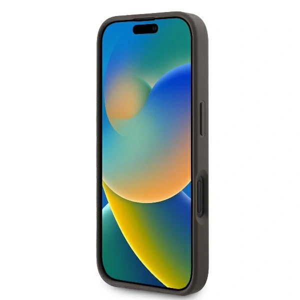 Etui Guess GUHCP16S4GMGBR Apple iPhone 16 hardcase 4G Big Logo brązowy
