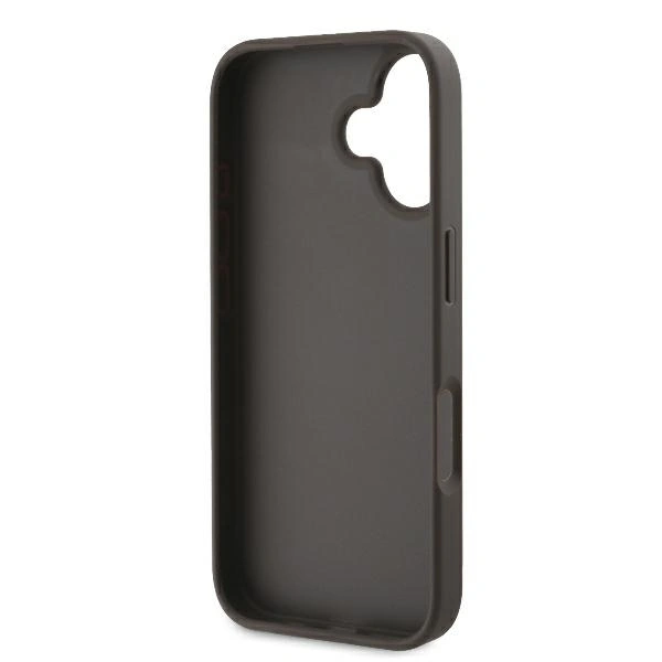 Etui Guess GUHCP16S4GMGBR Apple iPhone 16 hardcase 4G Big Logo brązowy