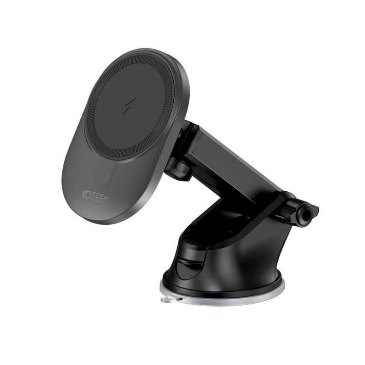 Uchwyt samochodowy z ładowarką bezprzewodową MagSafe Tech-Protect MM15W-V1 Dashboard & Vent Car Moun