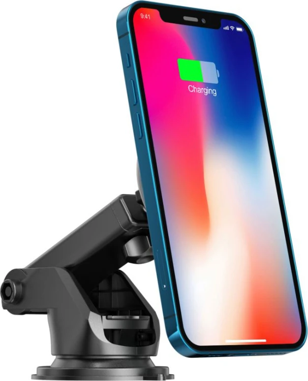 Uchwyt samochodowy Tech-Protect A2 Magnetic MagSafe Dash Car Mount Wireless Charger 15W Black