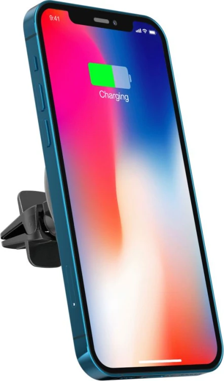 Uchwyt samochodowy Tech-Protect A2 Magnetic MagSafe Vent Car Mount Wireless Charger 15W Black