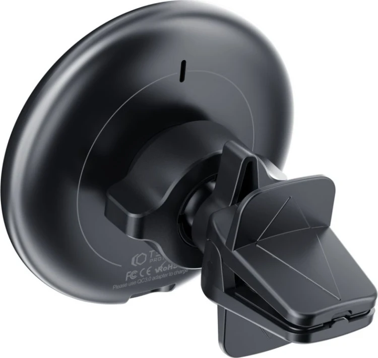 Uchwyt samochodowy Tech-Protect A2 Magnetic MagSafe Vent Car Mount Wireless Charger 15W Black