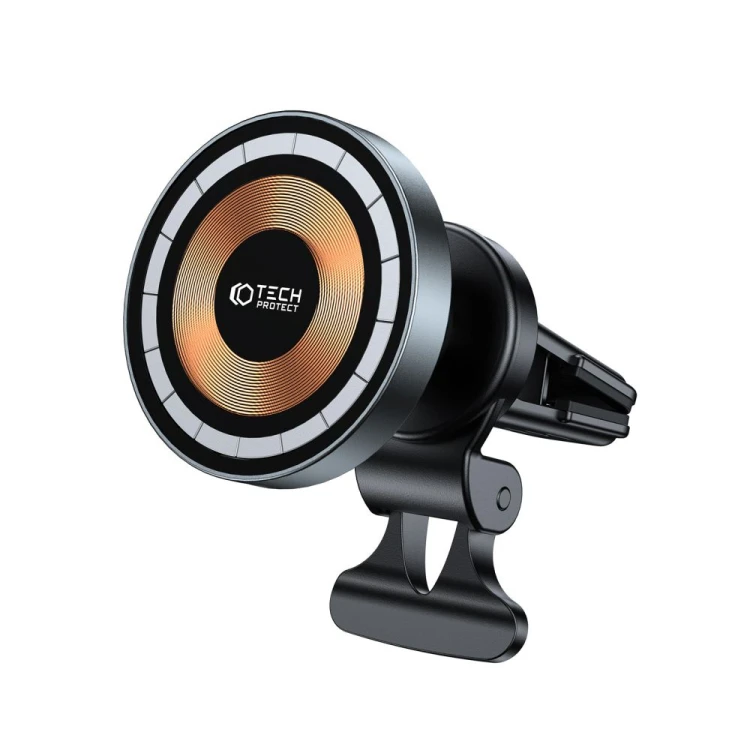 Uchwyt samochodowy z ładowarką bezprzewodową Tech-Protect MM15W-V5 Magnetic MagSafe Vent Car Mount W
