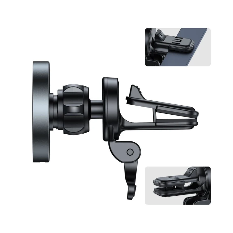 Uchwyt samochodowy z ładowarką bezprzewodową Tech-Protect MM15W-V5 Magnetic MagSafe Vent Car Mount W