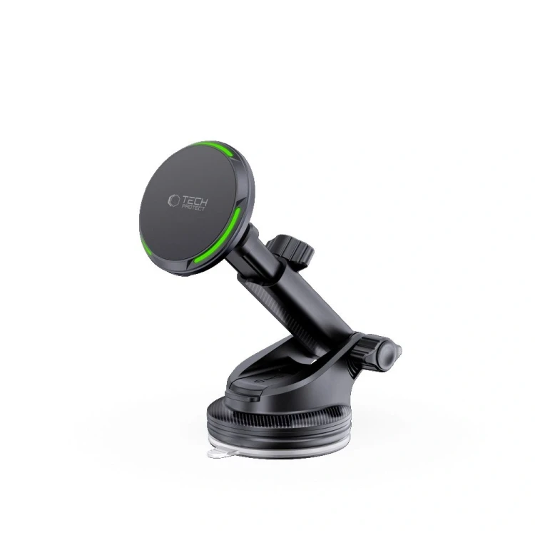 Uchwyt samochodowy Tech-Protect MM15W-V6 Qi2 Magnetic Magsafe Dashboard & Vent Car Mount Wireless Ch