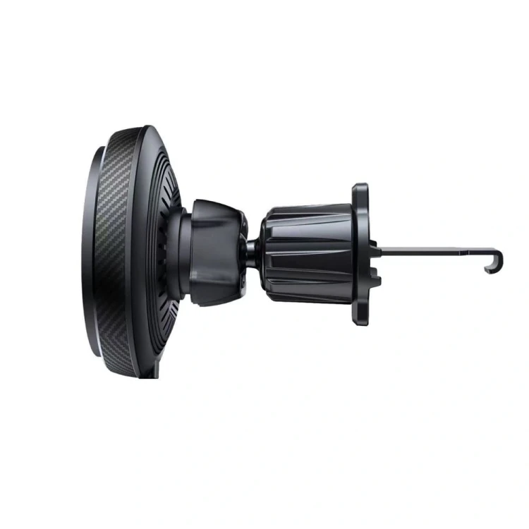 Uchwyt samochodowy na kokpit / szybę / do kratki z ładowarką 15W + 2x blaszki magnetyczne Tech-Prote