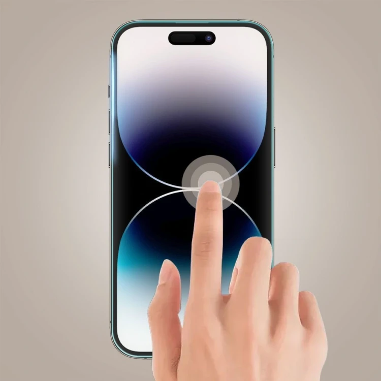Szkło hartowane Tech-Protect Glass Fit+ Apple iPhone 13 / 13 Pro / 14 / 17e / 16e Black [2 PACK]