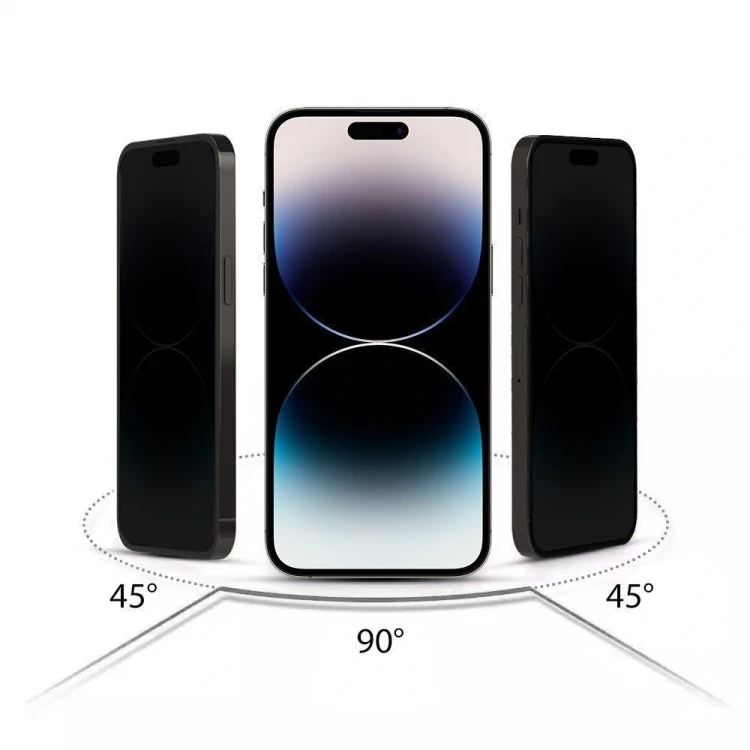 Szkło prywatyzujące Tech-Protect Glass Spy+ Apple iPhone 17e / 16e / 14 / 13 / 13 Pro Privacy [2 PAC