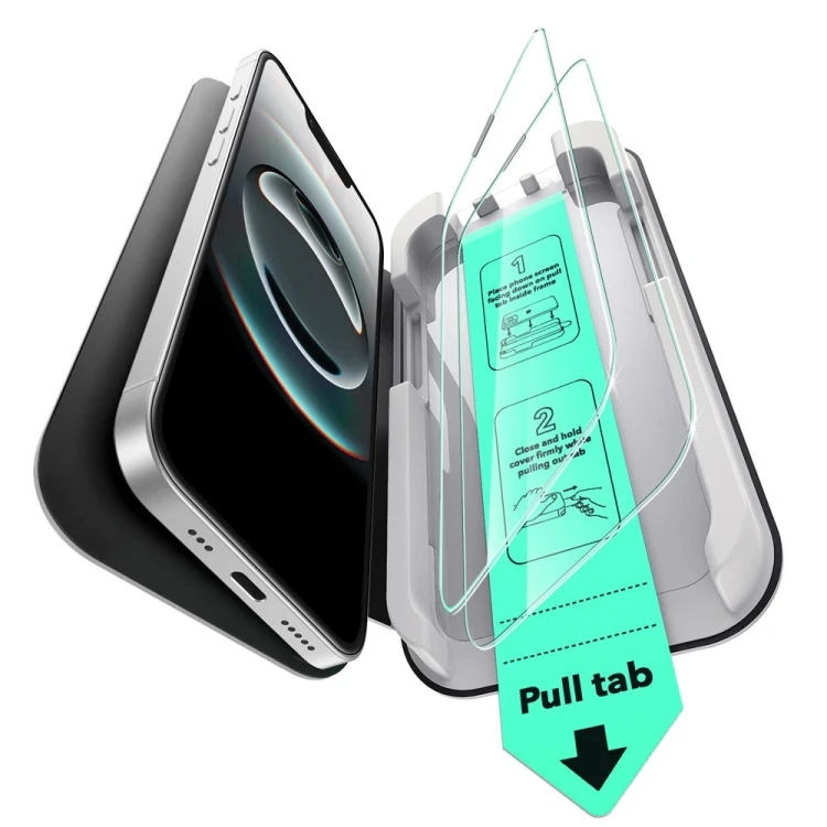 Szkło hartowane ESR Ultrafit Tempered Glass Apple iPhone 13 / 13 Pro / 14 / 17e / 16e Clear [2 PACK]