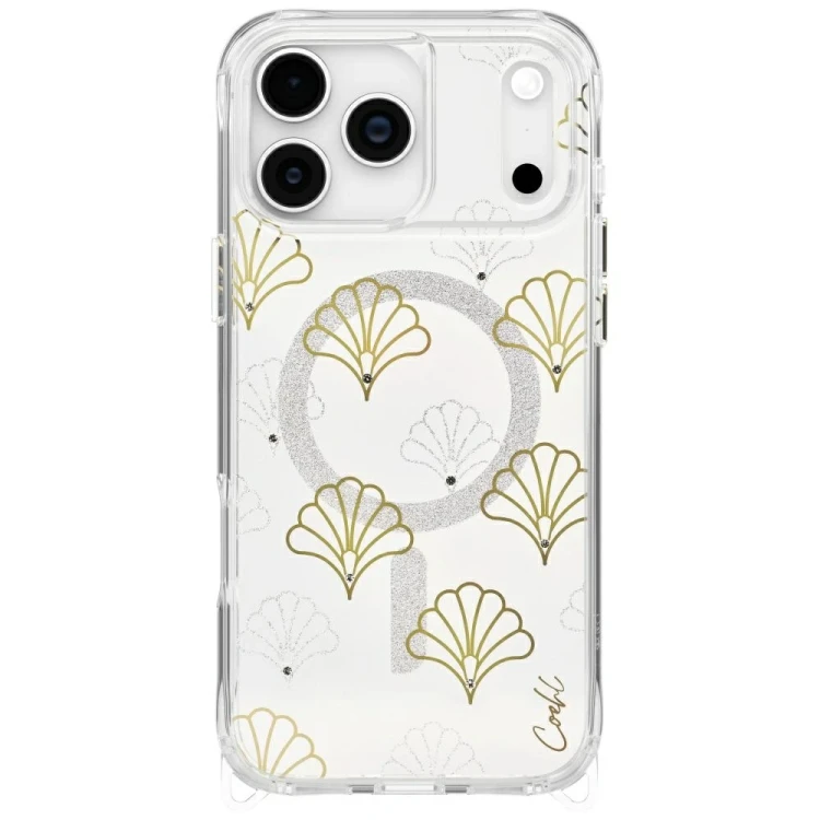 Etui UNIQ Coehl Maree do Apple iPhone 17 Pro Max Magnetic Charging srebrny