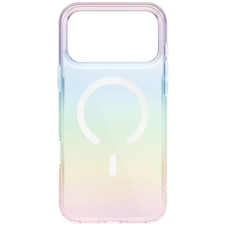 Etui UNIQ Iridescia do Apple iPhone 17 Pro Max Magclick Charging holo quartz