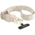 Etui Guess 4G Strass Logo & Big Strap Metal Buttons MagSafe do Apple iPhone 17 Pro Max różowy
