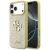 Etui Guess Fixed Glitter Big 4G do Apple iPhone 17 Pro Max złoty