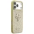 Etui Guess Fixed Glitter Big 4G do Apple iPhone 17 Pro Max złoty