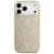 Etui Guess Glitter Triangle Logo MagSafe do Apple iPhone 17 Pro Max złoty