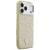 Etui Guess Glitter Triangle Logo MagSafe do Apple iPhone 17 Pro Max złoty