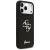 Etui Guess Silicone Big 4G Script do Apple iPhone 17 Pro Max czarny