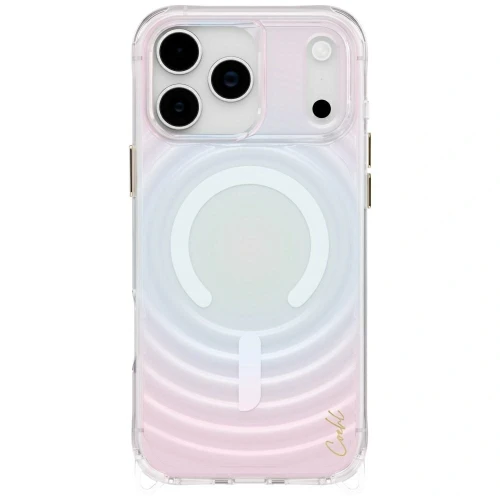 Etui UNIQ Coehl Vela do Apple iPhone 17 Pro Max Magnetic Charging opal