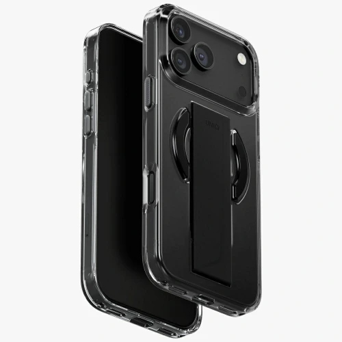 Etui UNIQ Heldro Air do Apple iPhone 17 Pro Max MagClick Charging czarny