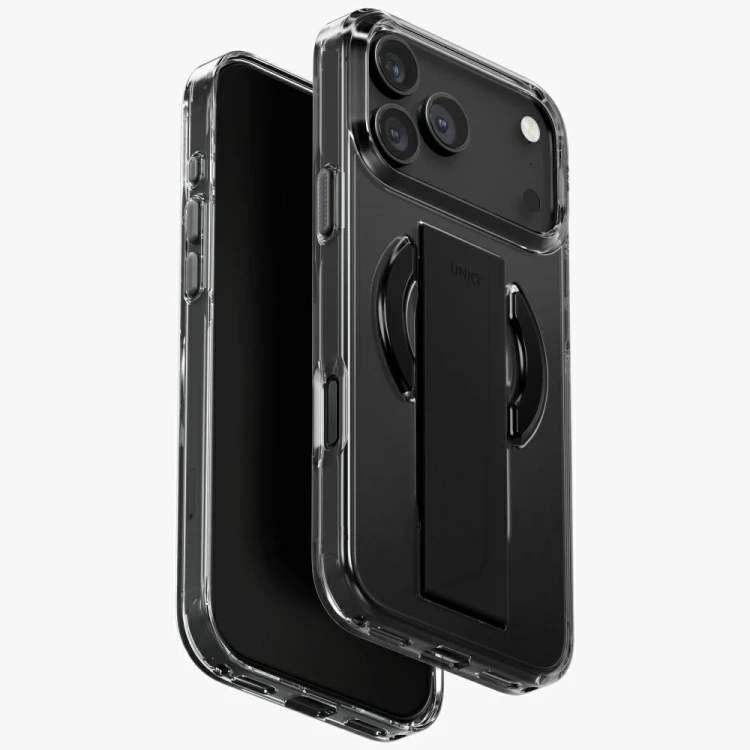 Etui UNIQ Heldro Air do Apple iPhone 17 Pro Max MagClick Charging czarny