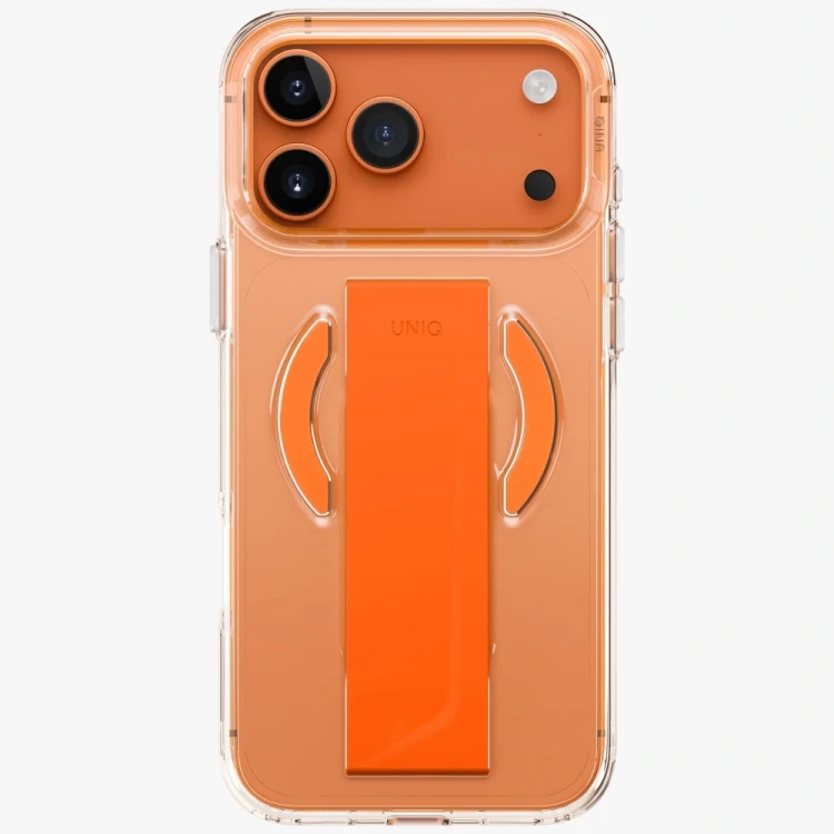 Etui UNIQ Heldro Air do Apple iPhone 17 Pro Max MagClick Charging pomarańczowy