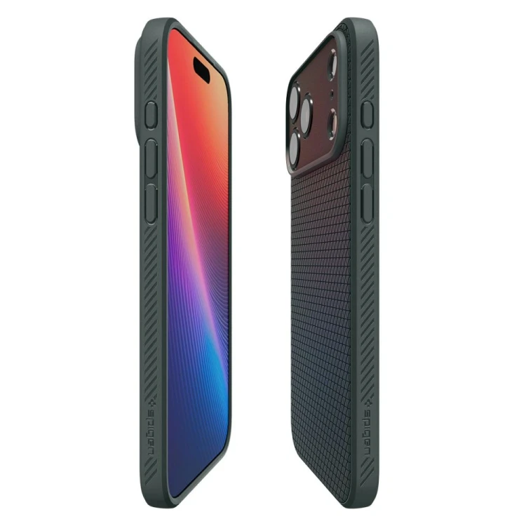 Etui Spigen Liquid Air do Apple iPhone 17 Pro Max Abyss Green