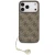 Etui Guess 4G Charms Collection MagSafe do Apple iPhone 17 Pro Max brązowy