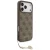 Etui Guess 4G Charms Collection MagSafe do Apple iPhone 17 Pro Max brązowy