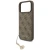 Etui Guess 4G Charms Collection MagSafe do Apple iPhone 17 Pro Max brązowy