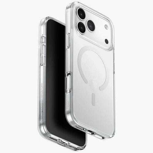 Etui UNIQ Clario do Apple iPhone 17 Pro Max Magclick Charging przezroczysty