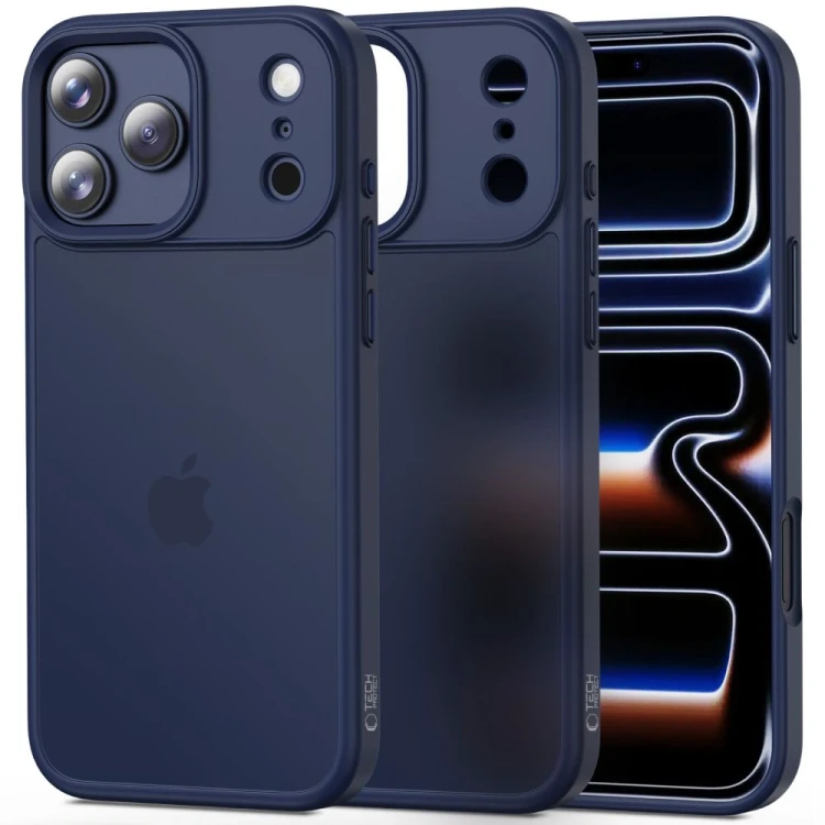 Etui Tech-Protect MagMat do Apple iPhone 17 Pro Max Matte Deep Blue