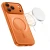 Etui Tech-Protect Magpeak MagSafe CC do Apple iPhone 17 Pro Max Cosmic Orange/clear