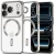 Etui Tech-Protect Flexair Magflex Magsafe iPhone 17 Pro Max Shiny Silver