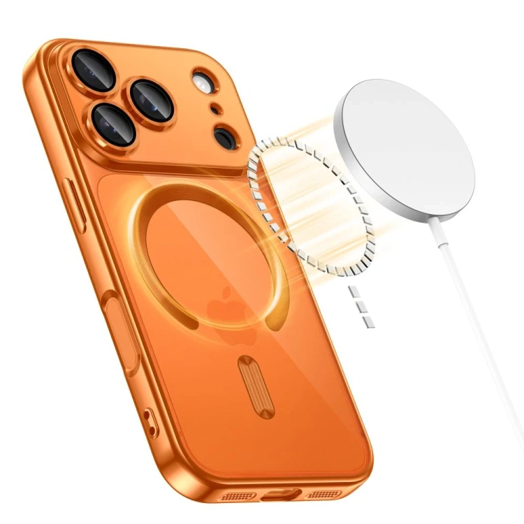 Etui Tech-Protect Flexair Magflex Magsafe iPhone 17 Pro Max Shiny Cosmic Orange