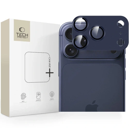 Osłona aparatu Tech-Protect Camfull Fit+ do Apple iPhone 17 Pro Max Deep Blue
