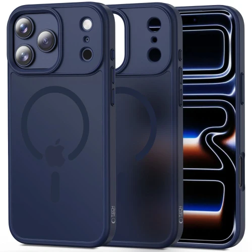 Etui Tech-Protect Magmat MagSafe do Apple iPhone 17 Pro Max Matte Deep Blue