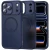 Etui Tech-Protect Magmat MagSafe do Apple iPhone 17 Pro Max Matte Deep Blue