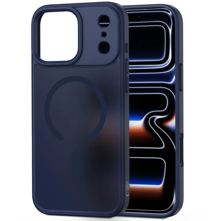 Etui Tech-Protect Magmat MagSafe do Apple iPhone 17 Pro Max Matte Deep Blue