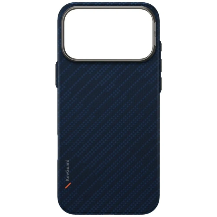 Etui UNIQ Keva EDGE do Apple iPhone 17 Pro Max Magclick Charging niebieski