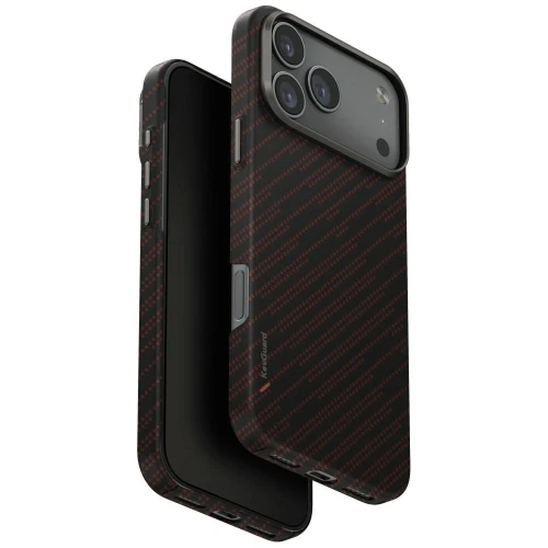 Etui UNIQ Keva EDGE do Apple iPhone 17 Pro Max Magclick Charging pomarańczowy