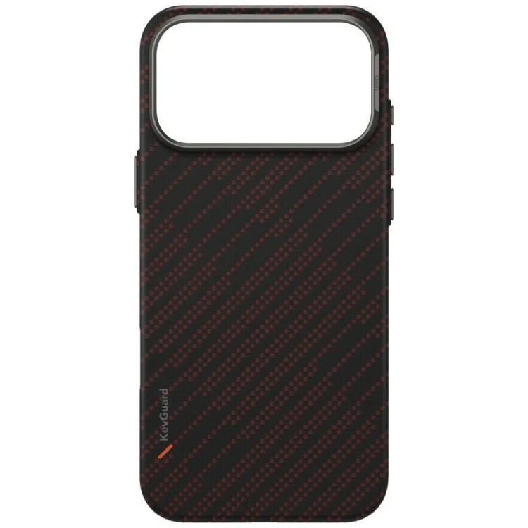 Etui UNIQ Keva EDGE do Apple iPhone 17 Pro Max Magclick Charging pomarańczowy