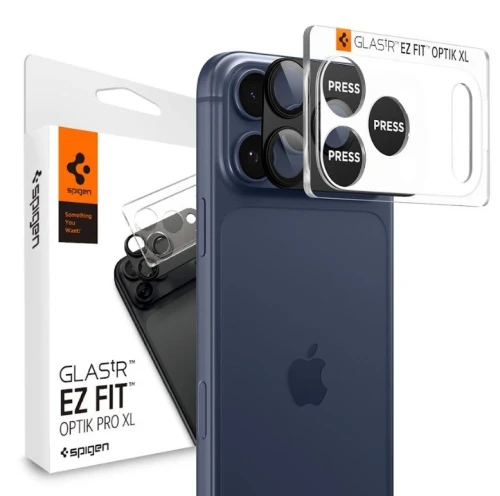 Osłona aparatu Spigen Optik Pro XL Glas.tr ez Fit Camera Protector do Apple iPhone 17 Pro Max Black