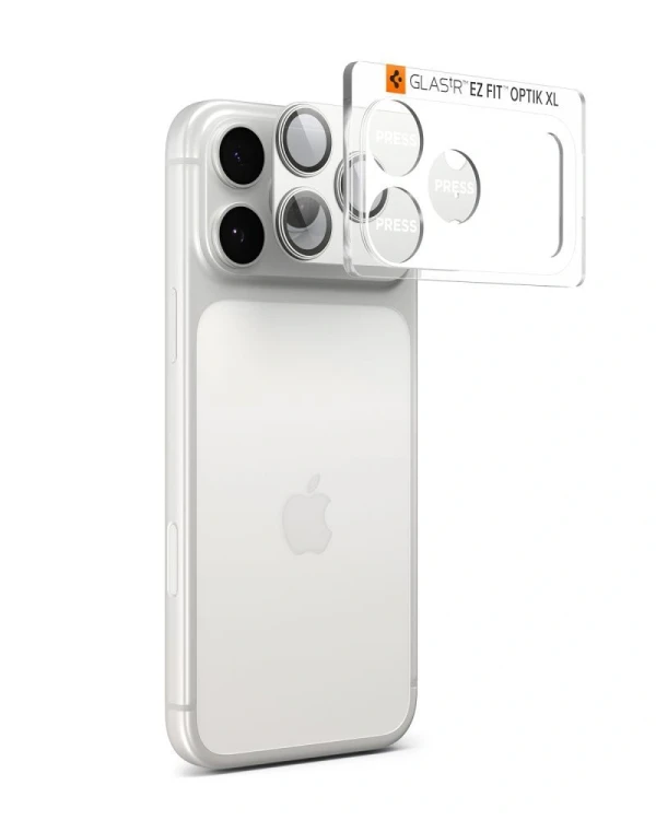 Osłona aparatu Spigen Optik Pro XL Glas.tr ez Fit Camera Protector do Apple iPhone 17 Pro Max Silver