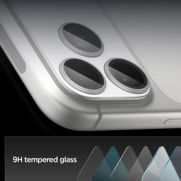 Osłona aparatu Spigen Optik Pro XL Glas.tr ez Fit Camera Protector do Apple iPhone 17 Pro Max Silver