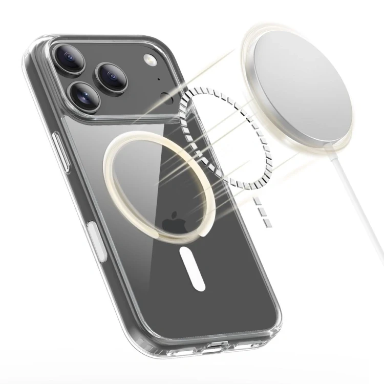 Etui Tech-Protect Flexair Hybrid CC MagSafe do Apple iPhone 17 Pro Max Clear