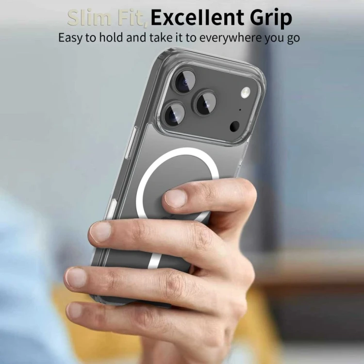 Etui Tech-Protect Flexair Hybrid CC MagSafe do Apple iPhone 17 Pro Max Clear