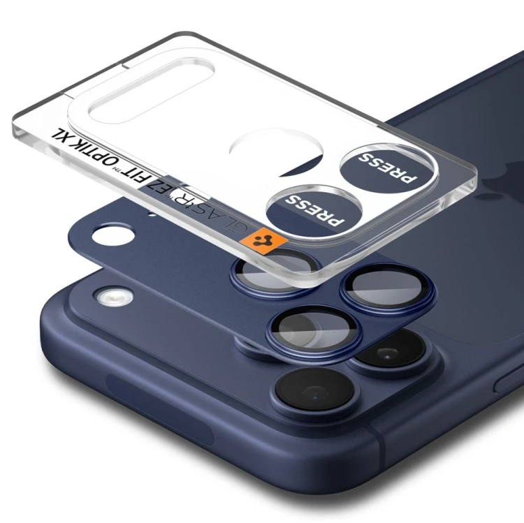 Osłona aparatu Spigen Optik Pro XL Glas.tr ez Fit Camera Protector do Apple iPhone 17 Pro Max Blue