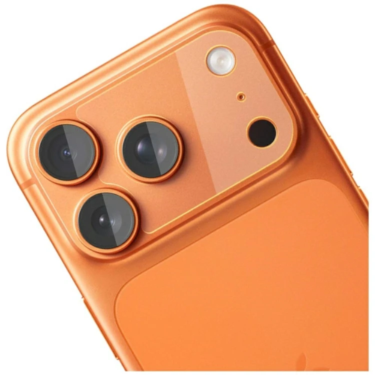 Szkło hybrydowe na obiektywy i wyspę aparatu 3MK Lens Protection do Apple iPhone 17 Pro Max