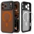 Etui Spigen Ultra Hybrid Mag MagSafe do Apple iPhone 17 Pro Max Frost Black/orange