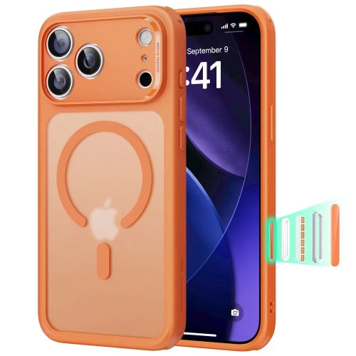 Etui ESR Classic Hybrid MagSafe do Apple iPhone 17 Pro Max Frosted Orange